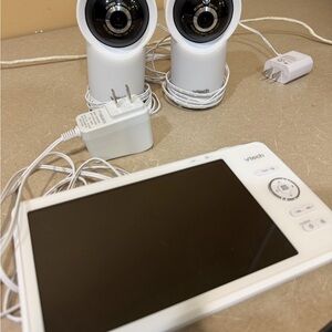 VTech White Baby Monitor Set